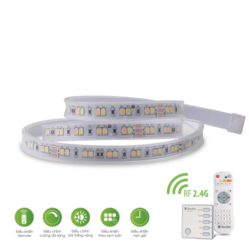 Đèn LED Dây Đổi Màu Điều Khiển Từ Xa 1000/7W LD01.RF